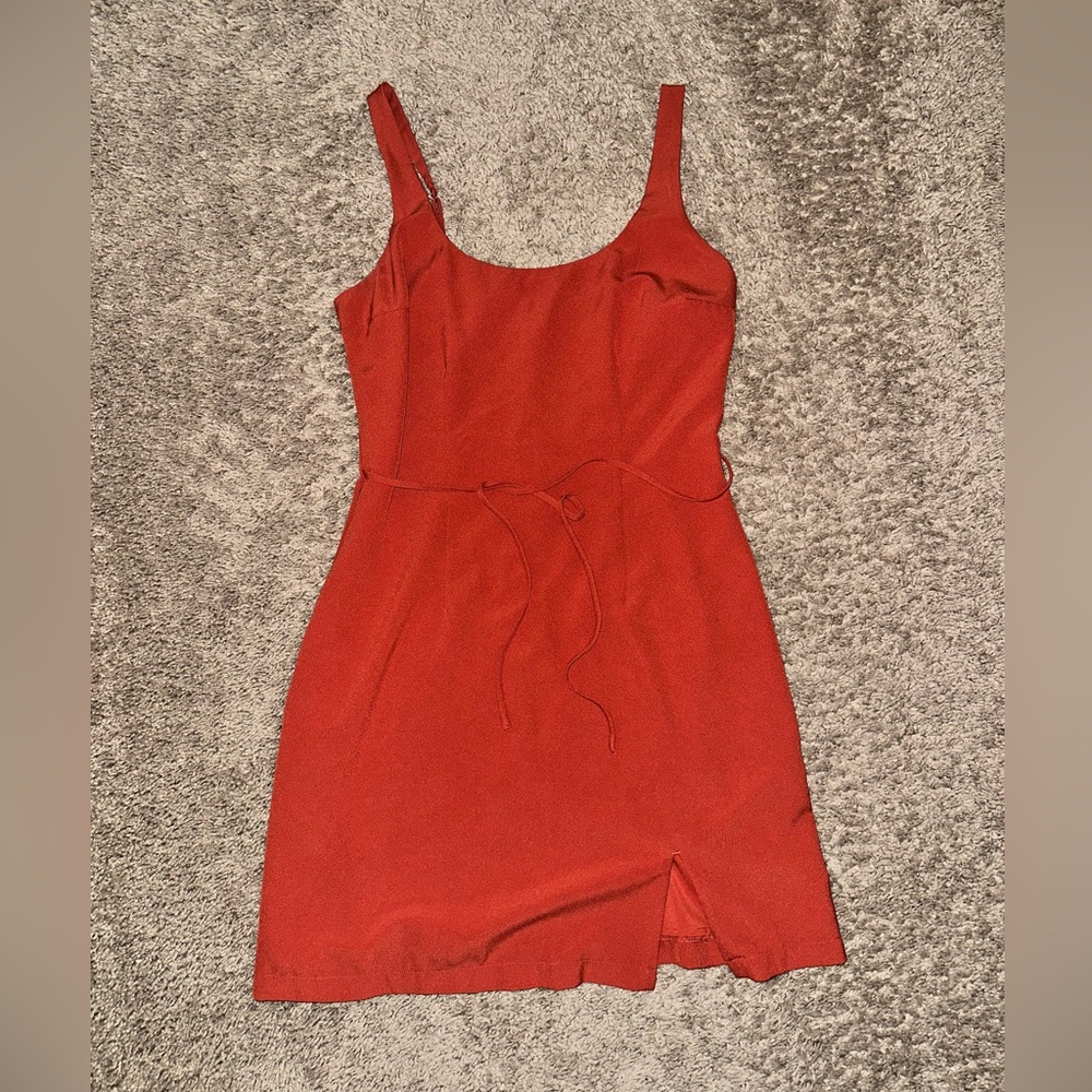 Abercrombie & Fitch Red Mini Dress